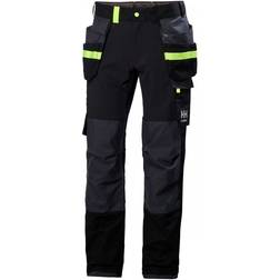Helly Hansen 77405 Oxford 4X Construction Trousers - Black/Ebony
