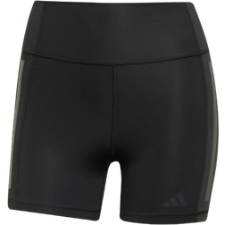 adidas Optime 3-Stripes 1/4 Short Leggings - Black