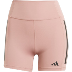 adidas Optime 3-Stripes 1/4 Short Tights - Warm Clay
