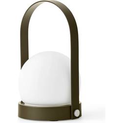 Audo Copenhagen Carrie Olive/White Table Lamp 24.5cm