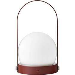 Audo Copenhagen Carrie Burned Red/White Table Lamp 24.5cm