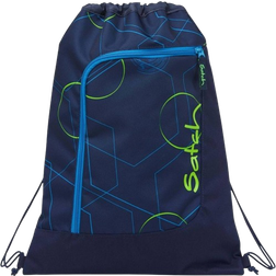 Satch Gym Bag Tech Sportväska, Ungdom Unisex, Dark Blue, Green (Multicolor) En Storlek