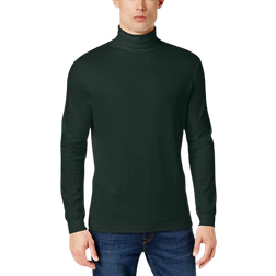 Club Room Men's Solid Turtleneck Shirt - Pine Grove Green