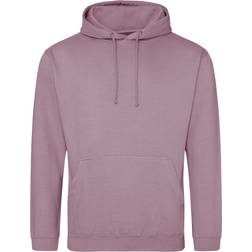 AWDis College Hoodie - Dusty Purple