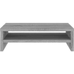 vidaXL Display Stand Grey Sonoma TV Bench 42x13cm