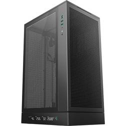 DeepCool CH270 Digital Tempered Glass Black