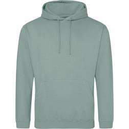 AWDis College Hoodie - Dusty Green