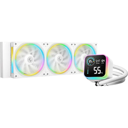 DeepCool LQ360 WH Væskekølingssæt 12 cm 3x120mm