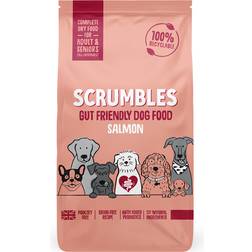 Scrumbles Salmon Dry Dog Food For Puppies Adults & Senior Dogs 2kg