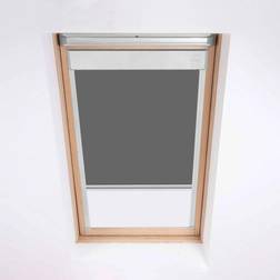 Velux Classic Roof Blinds Blackout Blind Dark Grey