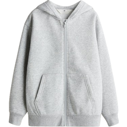 H&M Hoodiejacke Hellgraumeliert Jungen