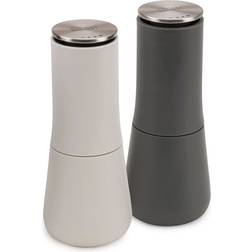 Joseph Joseph Milltop Grey Pepper Mill, Salt Mill 2pcs 16.9cm