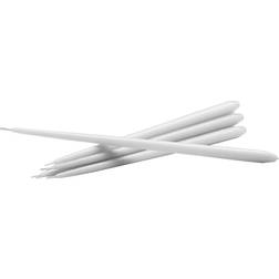 STOFF Nagel Taper White Candle 29cm 6pcs