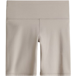 H&M Sports Cycling Shorts with SoftMove Lycra - Warm Grey