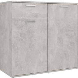 vidaXL Sonoma Concrete Grey Sideboard 36x75cm