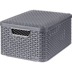 Curver 443866 Metallic Silver Förvaringslåda 18L