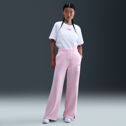 Nike Phoenix Fleece Women's High-Waisted Tracksuit - Pink
