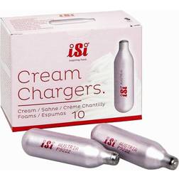 iSi N2O Professional Chargers Silver Kitchenware 10pcs