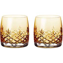 Frederik Bagger Crispy Aqua Citrine Drinking Glass 23cl 2pcs