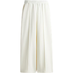 H&M Wide Sports Sweatpants - White