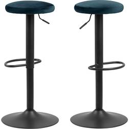 Act Nordic Finch Navy Blue Bar Stool 82cm 2pcs