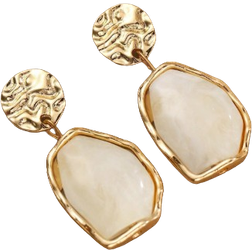 Shein 1 Pair Boho Chic Resin Earrings