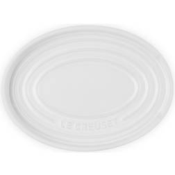 Le Creuset Oval Spoon Rest White Kitchenware