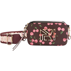 River Island Camera Cross Body Bag - Red Cherry Print