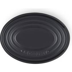 Le Creuset Oval Spoon Rest Matte Black Kitchenware