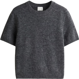 H&M Fine Knit Jumper - Dark Gray Marl