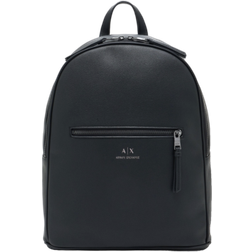 Armani Exchange Logo Backpack - Black
