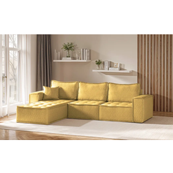 Fun-Möbel Ecksofa 4-teilig SANDE Stoff Sofa 292cm 4pcs 4 Seater