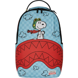 Sprayground Snoopy Pilot Shark Dlxsv Backpack - Blue