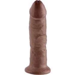 Pipedream King Cock Brown 9"