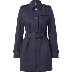 Tommy Hilfiger Single Breasted Trench Coat - Midnight