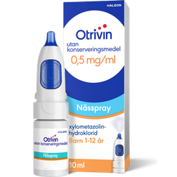 Nässpray Utan Konserveringsmedel 0.5 mg/ml 10 ml 10ml Nässpray