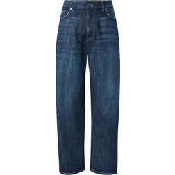 Weekday Galaxy Loose Fit Baggy Jeans - Dark Blue
