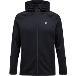 Peak Performance Rider Essentials Zip Hood Hoodie - Black/Black