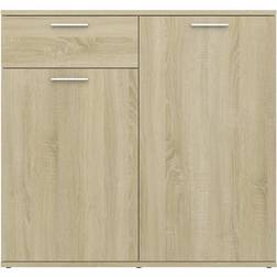 vidaXL Sonoma Oak Sideboard 80x75cm