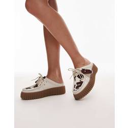 Clarks Torhill Mule In Cow Print Suede - Multi