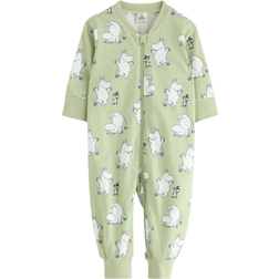 Lindex Baby Moomin Pyjamas - Light Dusty Green (3007430-9567)