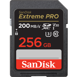SanDisk Extreme Pro SDXC Class 10 UHS-I U3 V30 200/140MB/s 256GB
