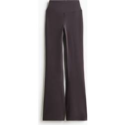 H&M Dame Træningsleggings Med DryMove - Mørkegrå