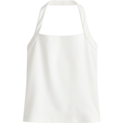 H&M Halterneck Vest Top - White