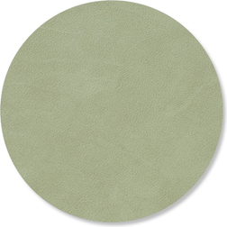 Lind DNA Nupo Circle Olive Green Coaster 10cm