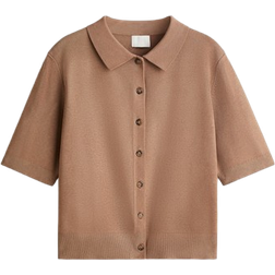 H&M Collared Cardigan - Beige
