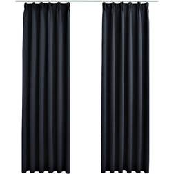 vidaXL Blackout Anthracite 140x225cm