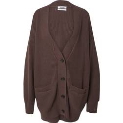 Monki Oversized Cardigan - Chocolate Brown
