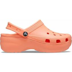 Crocs Classic Platform Clog - Papaya Orange