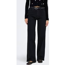 Only High Waist Wide Leg Fit Jeans